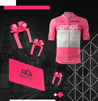 Win fantastic prizes by taking part in the Giro d'Italia Virtual hosted by BKOOL